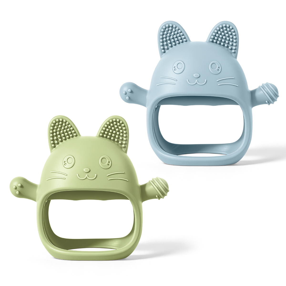 Teething Mitten Baby - TYRY.HU Lot de 2 gants de