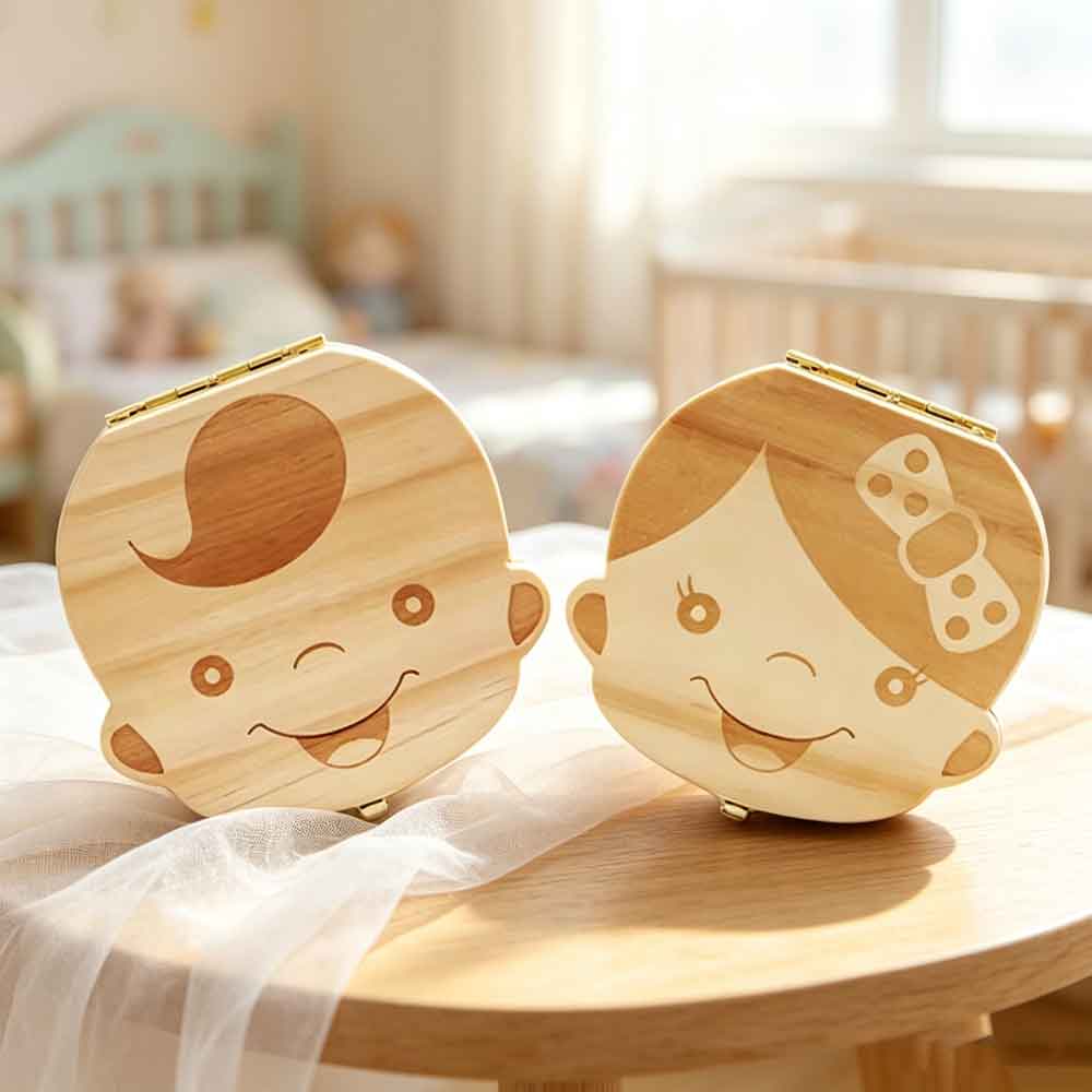 Baby Products Storage Box - Boîte à dents de lait en