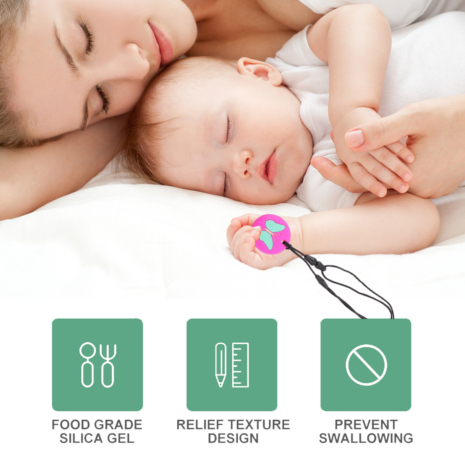 Baby Products You Need - Collier de dentition pour tout-petits, jouet