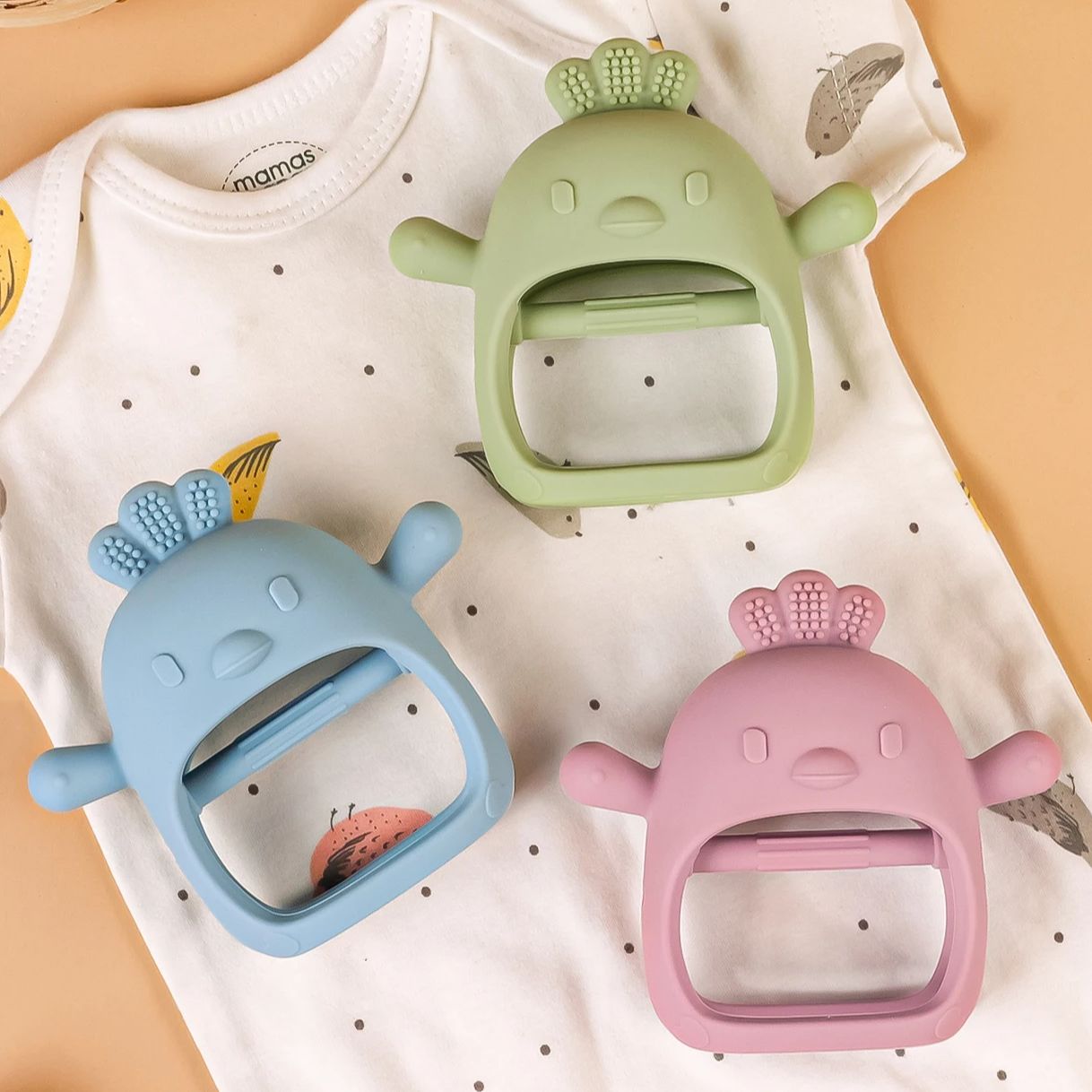 1PC Gants de dentition pour bé - Teething Mitten Baby avis et prix