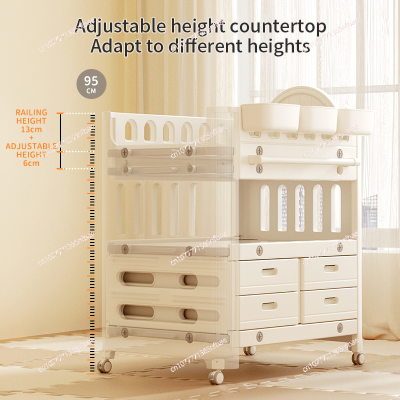 Table de soins multifonctionne - Baby Products Storage Box avis et prix