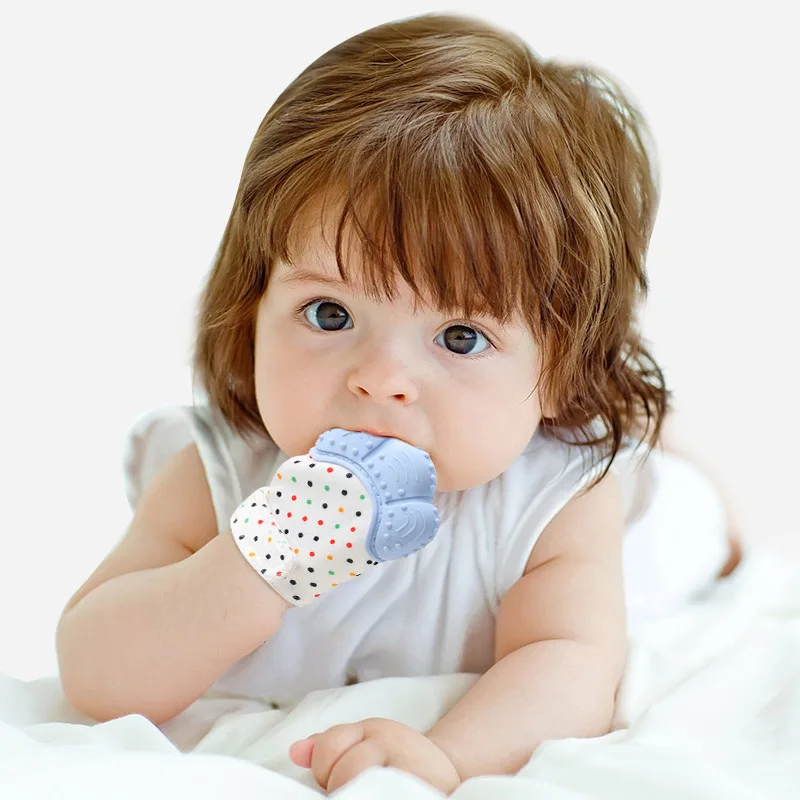 Gants TeWindsor en silicone de - Teething Mitten Baby avis et prix