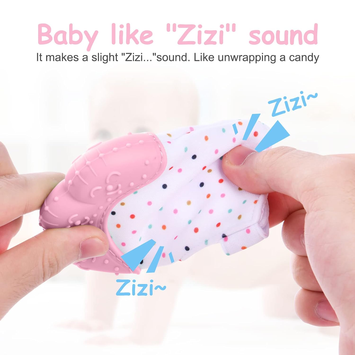Gants TeWindsor en silicone de - Teething Mitten Baby avis et prix