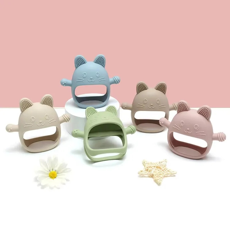 Gants de dentition en Silicone - Teething Mitten Baby avis et prix
