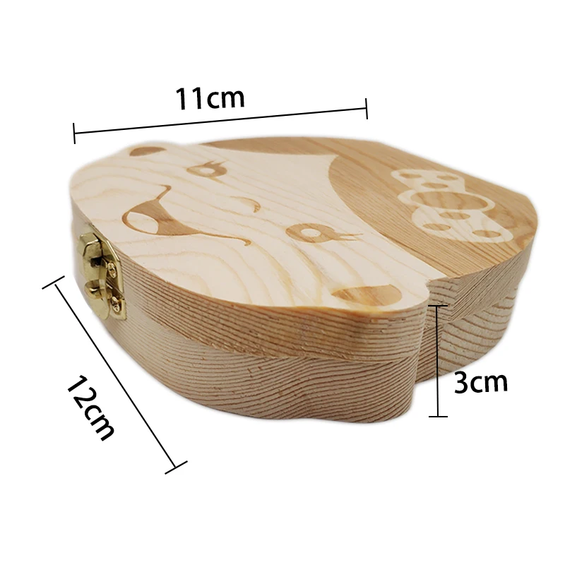 Boîte à dents de lait en bois  - Baby Products Storage Box avis et prix