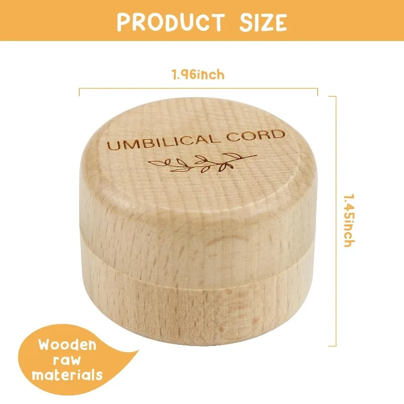 Boîte en bois pour cordon ombi - Baby Products Storage Box avis et prix