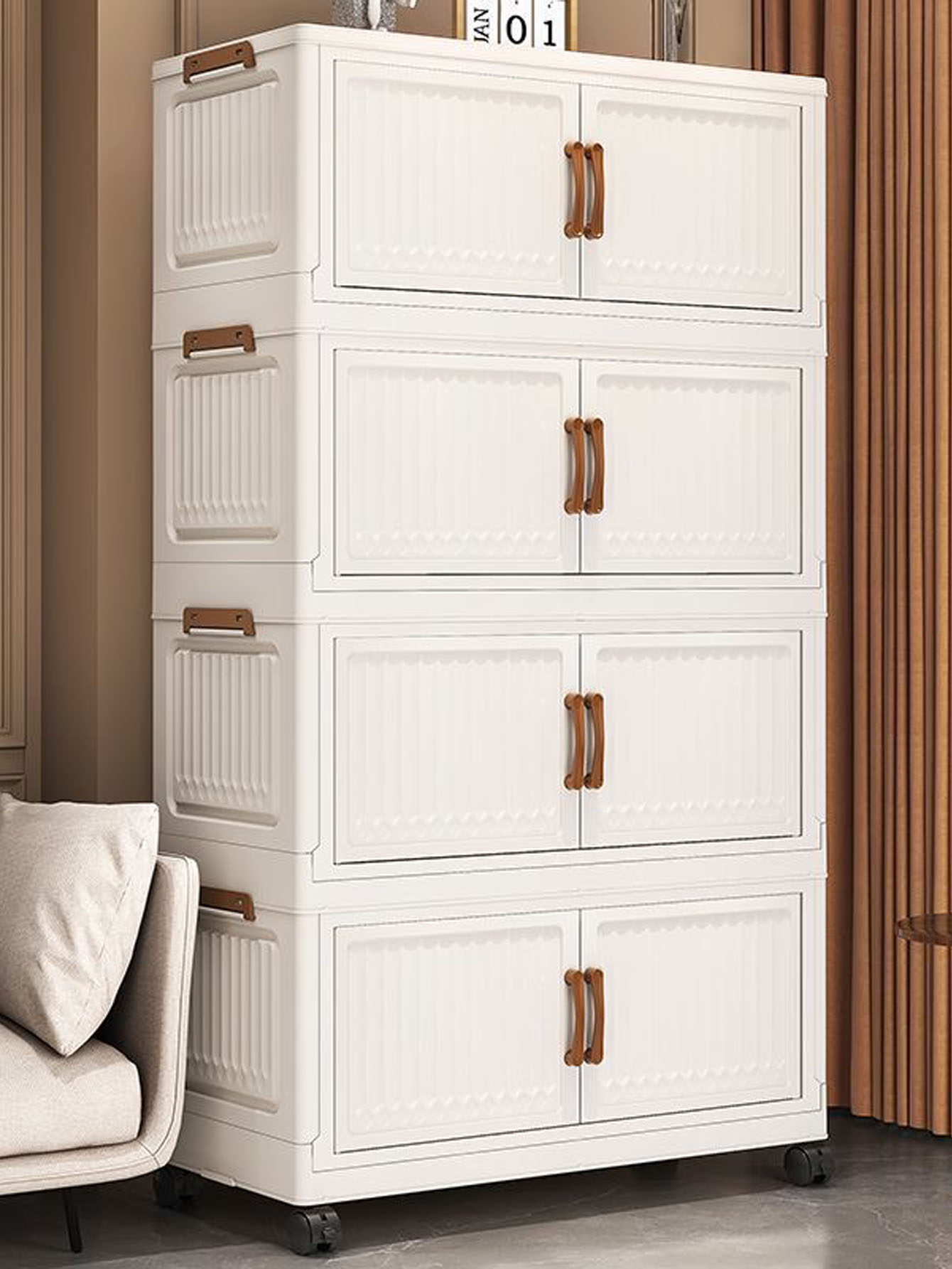 Armoire de rangement pliable e - Baby Products Storage Box avis et prix