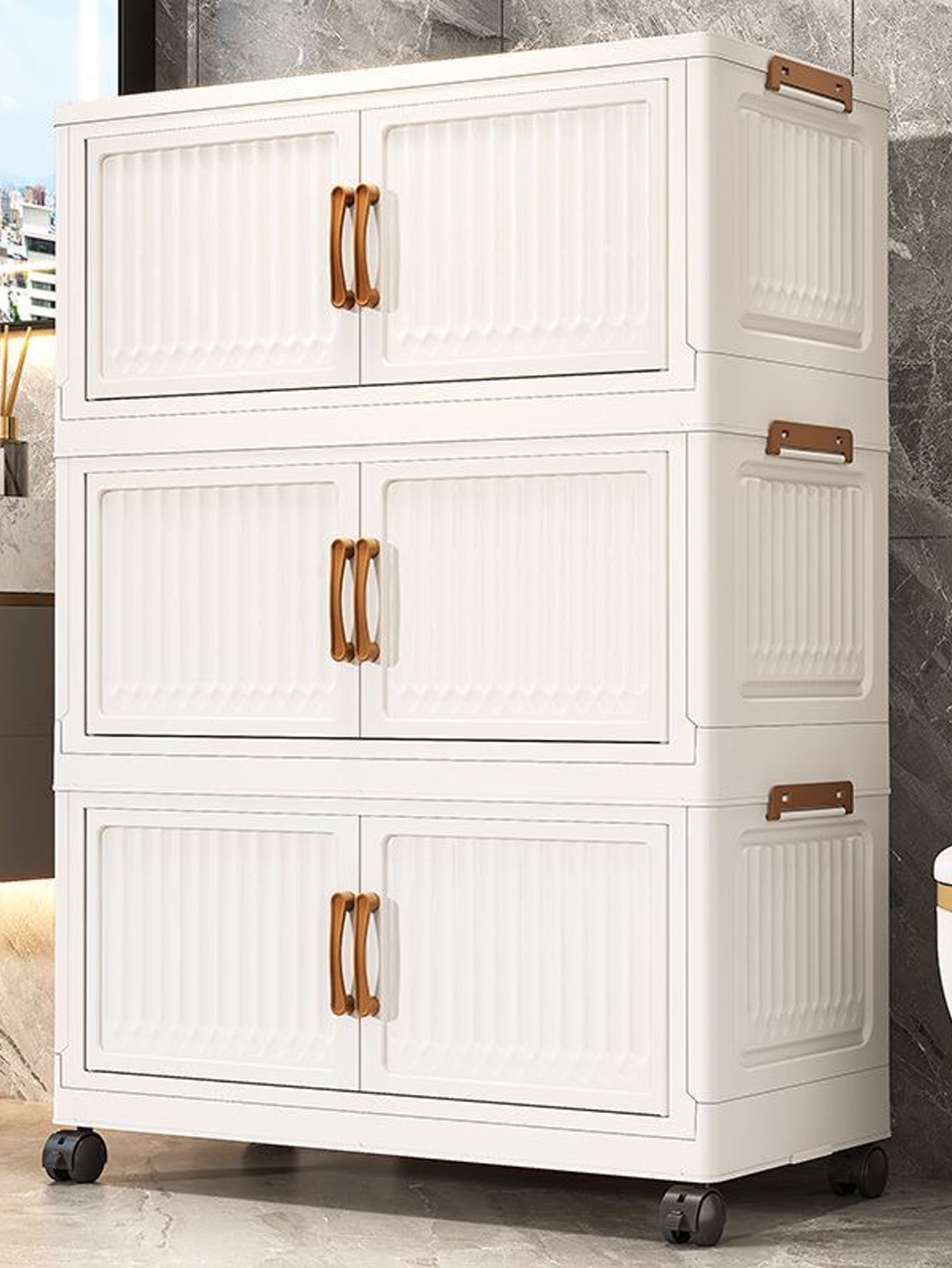 Armoire de rangement pliable e - Baby Products Storage Box avis et prix