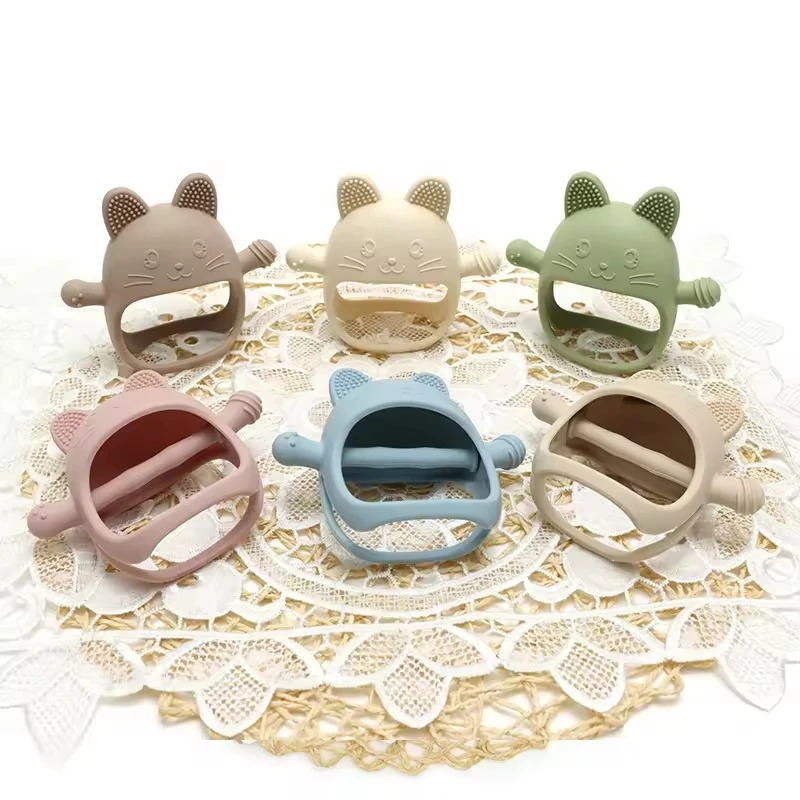Gants de dentition en Silicone - Teething Mitten Baby avis et prix