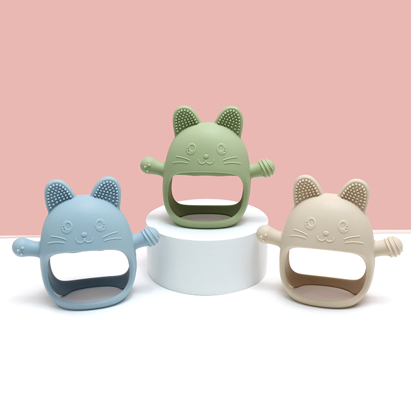 Gants en Silicone de qualité a - Teething Mitten Baby avis et prix
