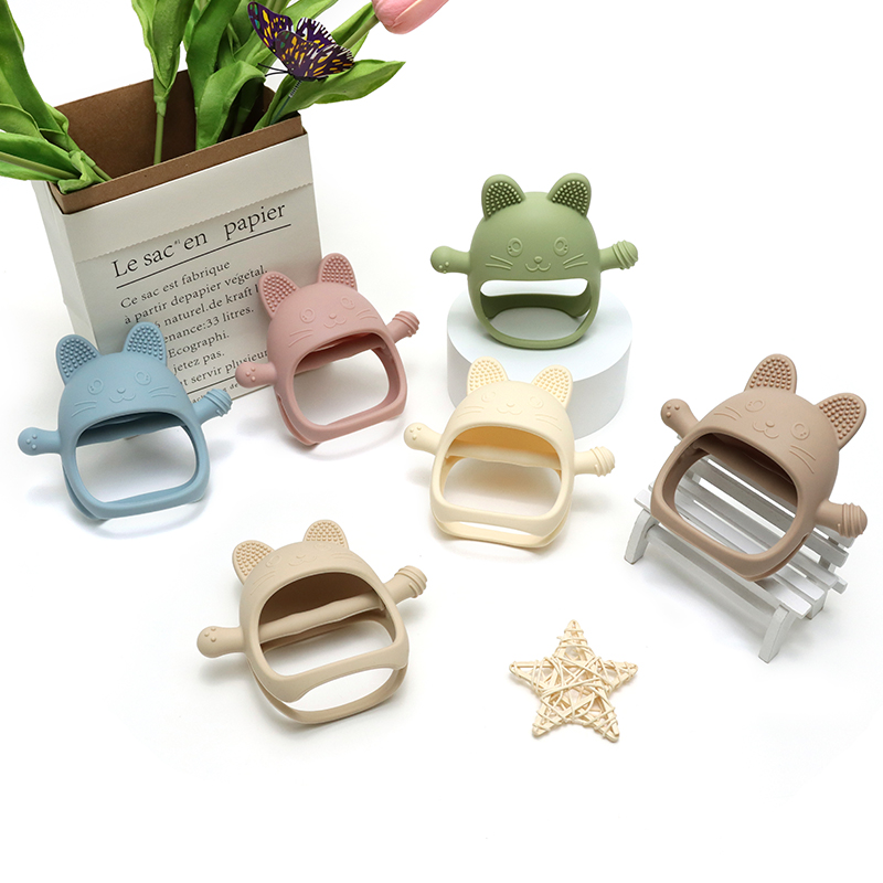 Gants en Silicone de qualité a - Teething Mitten Baby avis et prix