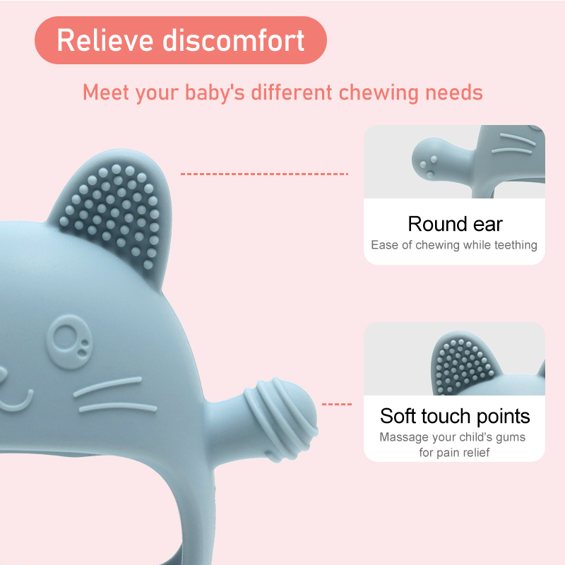 Gants en Silicone de qualité a - Teething Mitten Baby avis et prix